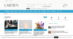 Desktop Screenshot of labdien.lv